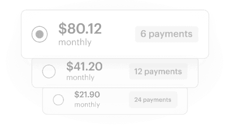 Card 3.0 Pay Over Time (Grayscale)