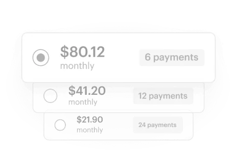 Card 3.0 Pay Over Time (Grayscale)