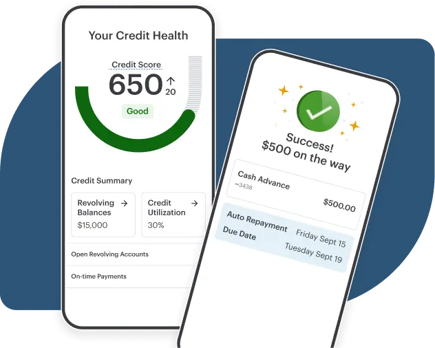 Credit health score and a successful cash advance