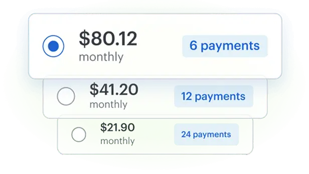 Upgrade's OneCard Pay Over Time payment feature